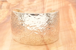 Artie Yellowhorse Sterling Silver Native American Bracelet